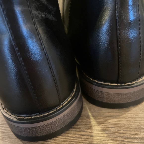 Perry Ellis Portfolio Boots Size 13 Black NWOB - Picture 6 of 6